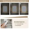 Retro - Hartjes - Patroon Light Box met kabel (Tafellamp) klein 925 -USP_dimbaarNL