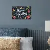Feestelijk - Kerstgroet - Kleurrijk poster papier klein -sfeer2
