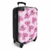 Summer memories - Roze anthurium patroon NBS - Handbagage koffer - Kinderen Unisex middel -productfoto_3d