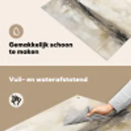 Landschap - Horizon - Natuur - Abstract - Neutraal Inductie beschemer met haakjes klein -ky-schoon-nl
