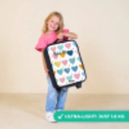 Hartenpatroon Kinderkoffer - Zwart klein -sfeer2_UK