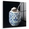 Kokosnoot - Eten - Delfts blauw - Drinken plexiglas 5mm klein -zzzproduct_nieuw