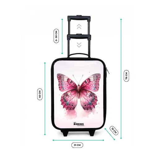 Mystieke monarch Kinderkoffer - Zwart klein -productfoto_formaten