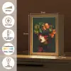 Vrouw - Rood - Groen - Druiven Light Box met kabel (Tafellamp) klein -USP_NL