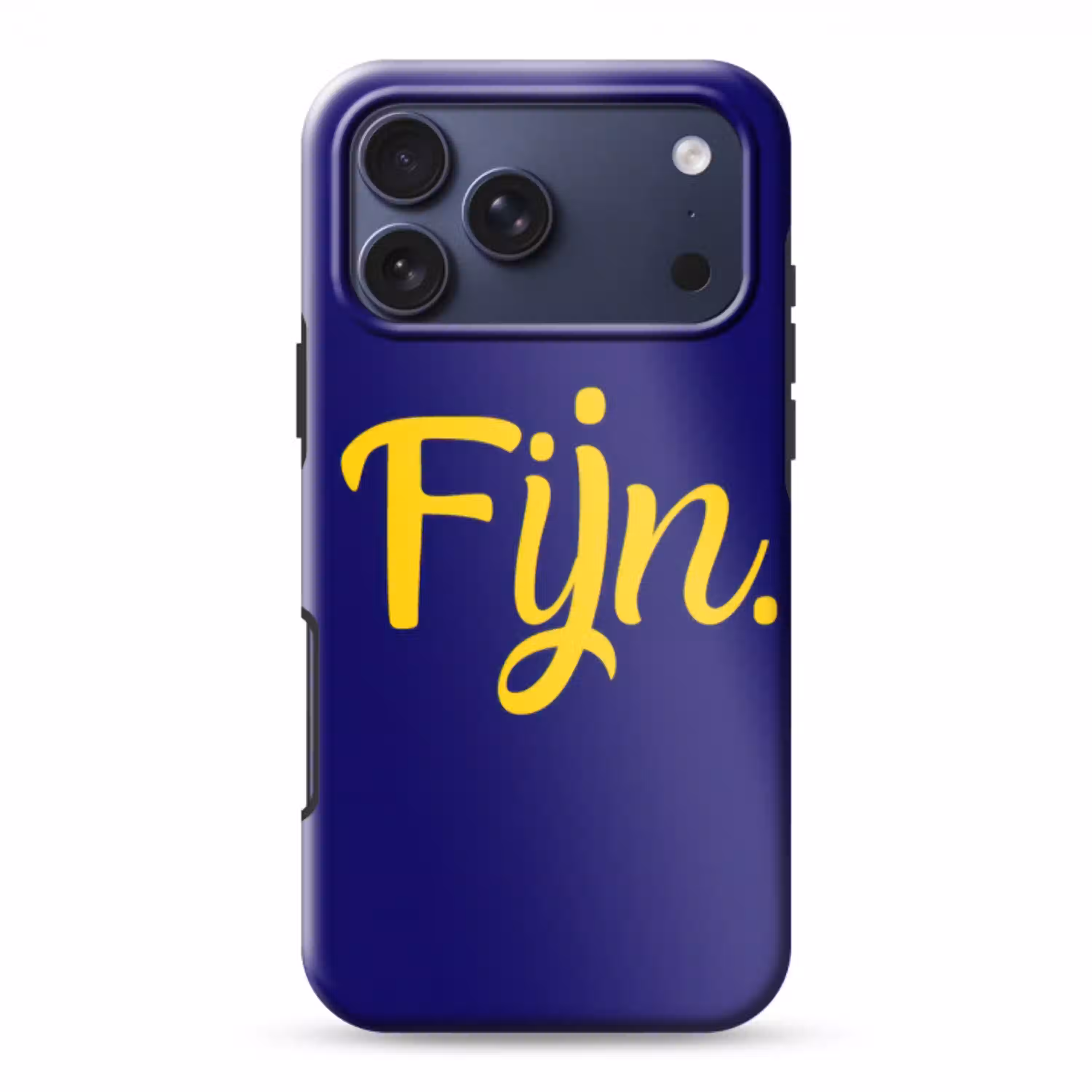 Blauw - Geel - Fijn Toughcase MagSafe Apple iPhone 17 Pro Max klein -3d