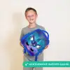 Paarse eenhoorn Kinderrugzak - Blauw middel -sfeer1_NL