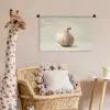 Knoflook - Natuurlijk - Beige Wandkleed katoen klein -wsfeer5_kind