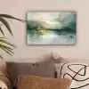 Groen - Modern - Abstract - Goud canvas 2cm klein -sfeer1