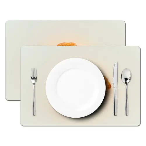 Croissant - Brood - Beige Placemat vinyl groot -zzsfeer2_Kitchenyeah-website