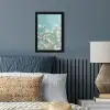 Stengels - Bloemen - Lucht - Wit fotolijst zwart zonder passe partout klein -sfeer3