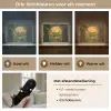 Poort - Planten - Zonsondergang Light Box met batterij (Wandlamp) middel -USP_lichtkleurNL