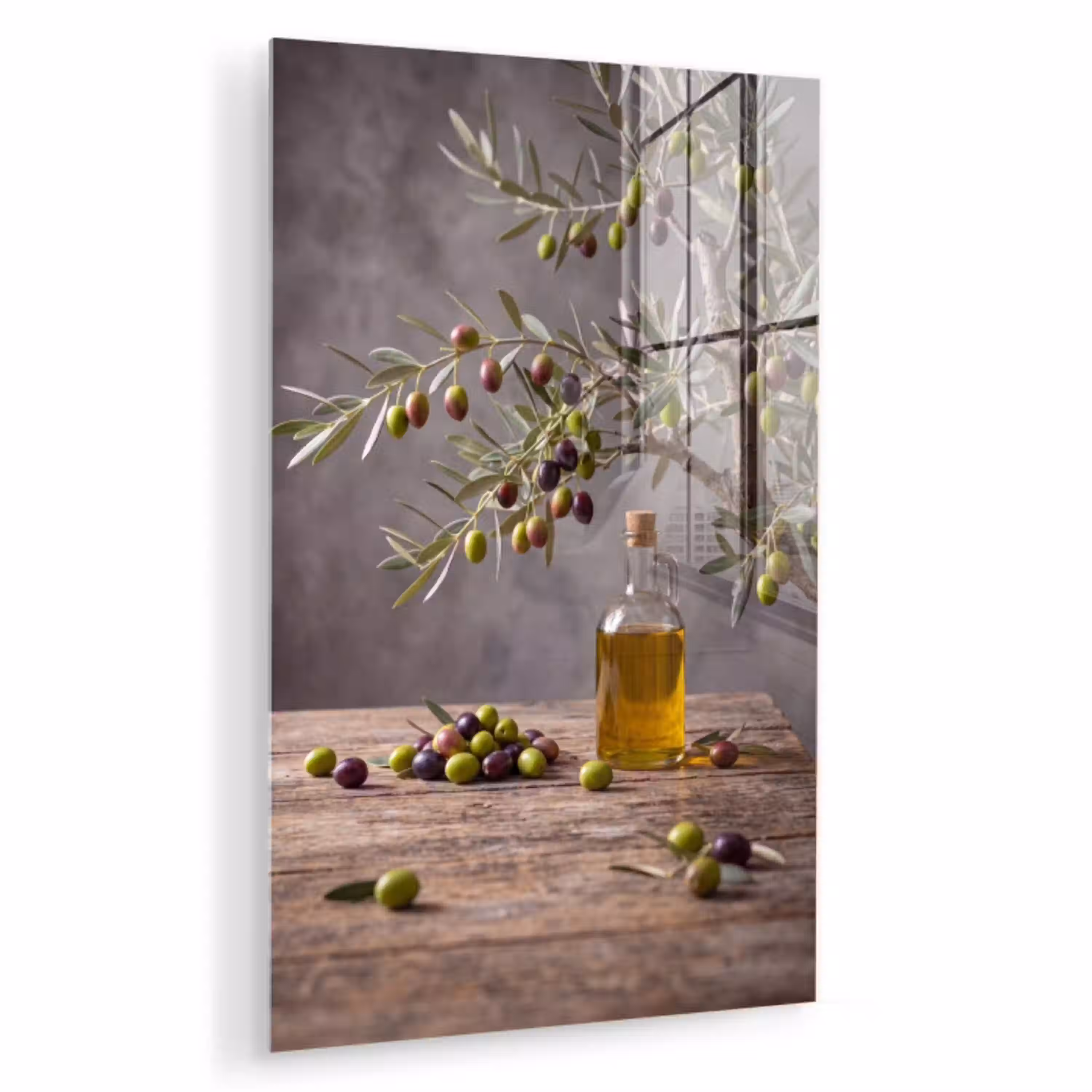 Olijfboom - Olijven - Natuur plexiglas 5mm klein -zzzproduct_nieuw