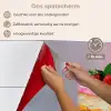 Taartje - Aardbeien - Glazuur - Kleurrijk keuken achterwand spatscherm klein -spatscherm_NL