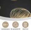 Eieren - Goud - Patroon Akoestische PET Vilt - Rond klein -closeup_NL