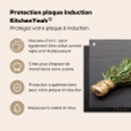 Kruidentuil Elegantie Inductie beschermer vinyl 3mm middel -zzzzzzusp-haakje_FR