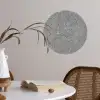 Beton - Patronen - Steen Wandcirkel behangsticker klein 186 -sfeer3