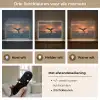 Walvis staart - Water - Zonsondergang Light Box met batterij (Wandlamp) middel -USP_lichtkleurNL