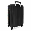 Italiaanse zomer print kleurrijk NBS - Handbagage koffer - Kinderen Unisex middel -achterkant