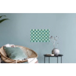 Schaak - Klassiek - Groen Muursticker klein 286 -plant