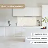 Abstract - Ruit - Beige keuken achterwand 2 middel 871 -sfeer4_NL