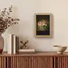 Glazen - Bloemen - Boeket - Kleuren Light Box met kabel (Tafellamp) klein -sfeer2