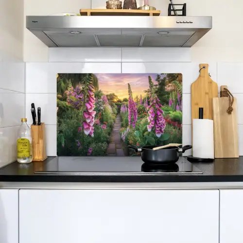 Vingerhoedskruid - Bloemen - Tuin Inductie beschemer met haakjes klein -sfeer2