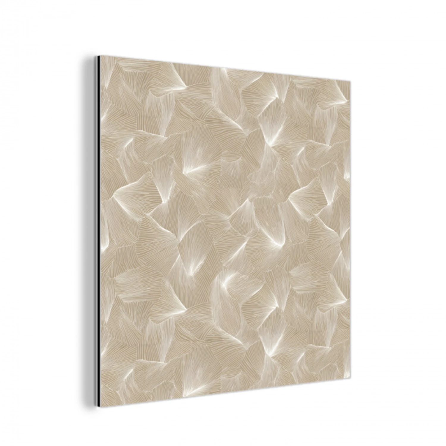 Organisch - Textuur - Beige aluminium wit klein 46 -3d