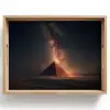 Piramide - Woestijn - Licht Dienblad Rechthoek middel -z3d_shopping