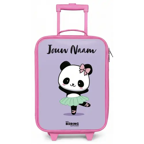Kawai - Ballet - Panda Kinderkoffer - Roze klein -zz3dotto