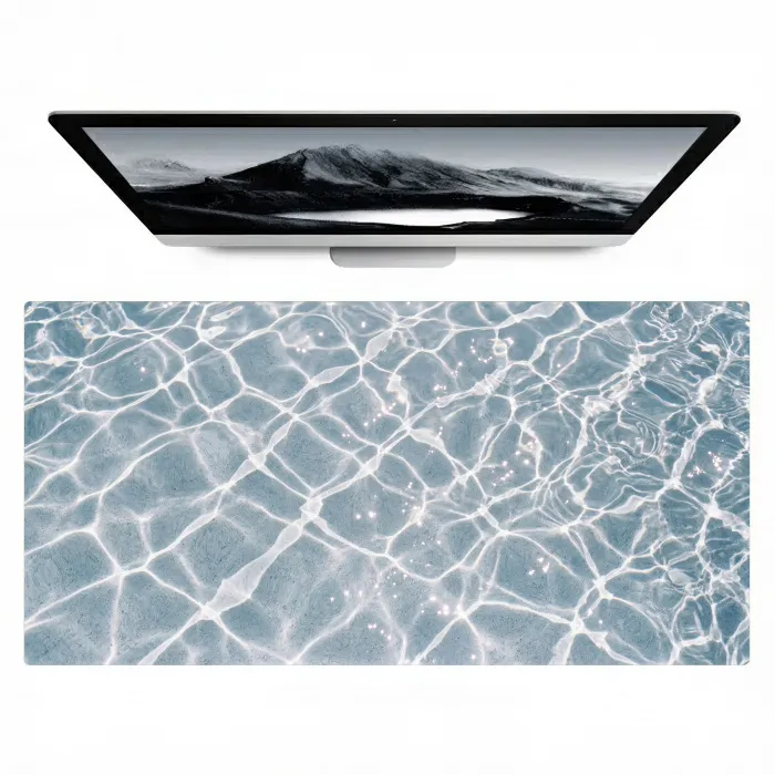 Water - Reflectie - Zonlicht Muismat XXL klein -zzz3d