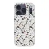 Terrazzo -  Patroon - Kleurrijk - Klei Telefoonhoesje iPhone 17 Pro klein 878 -3d
