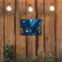 Koraalrif - Vissen - Oceaan - Blauw tuinposter los doek klein -sfeer1