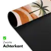 Palmbomen - Abstract - Zon - Heuvels Muismat XXL klein -sfeer2