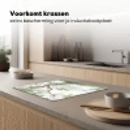 Reiger - Landschap - Groen Inductie beschermer vinyl 3mm middel -sfeer1