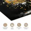 Boom - Zwart - Goud - Wit - Modern poster papier klein -closeup_NL