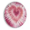 Hartvorm - Roze - Tie dye Akoestische PET Vilt - Rond klein -3d