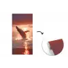 Walvis - Zon - Zee fotobehang vinyl groot -3d