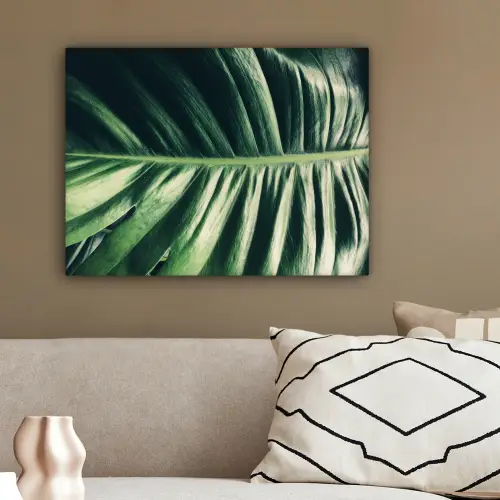 Tropisch - Inductie mat - Natuur - Inductie beschermer - Jungle canvas 2cm klein -sfeer3