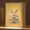 Hamster - Nootje - Geel - Knaagdier Light Box met kabel klein -zzz_3d_website