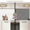Beton - Textuur - Patronen keuken achterwand 2 middel 871 -voor-na2_NL