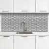 Geometrie - Lijn - Abstract - Patroon keuken achterwand 2 middel 871 -3d