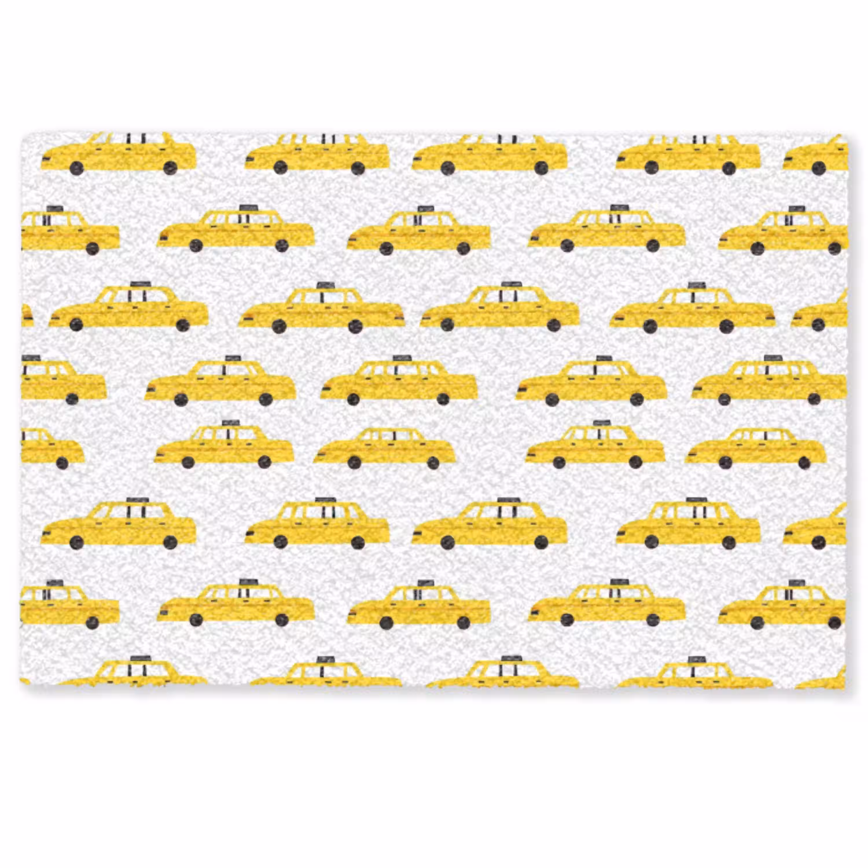 Taxi - Iconisch - Geel Deurmat klein 898 -zkaufland3d