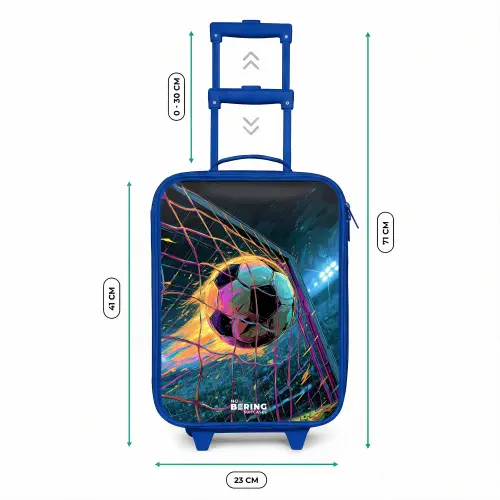 Neon - Net - Voetbal - Kleurrijk Kinderkoffer - Blauw klein -productfoto_formaten