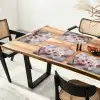 Bloesems - Meeldraden - Geel - Wazig Placemat vinyl groot -zzsfeer4_Kitchenyeah-website