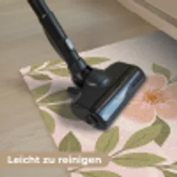Grafisch - Bloemen - Roze Deurmat klein -reinigen_DE