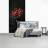 Boeket - Tulpen - Vaas - Rood fotobehang vinyl groot -slaapkamer