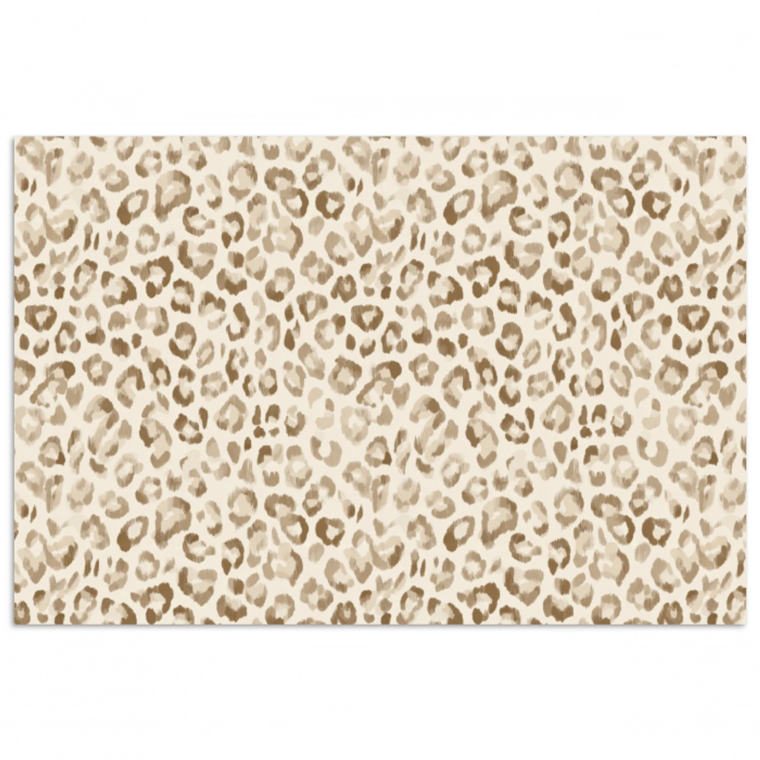 Luipaard - Klassiek - Beige poster papier klein 62 -3d