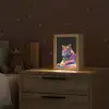 Tijger - Kleurrijk - Dieren - Zwart - Neon Light Box met kabel klein -sfeer1_kind