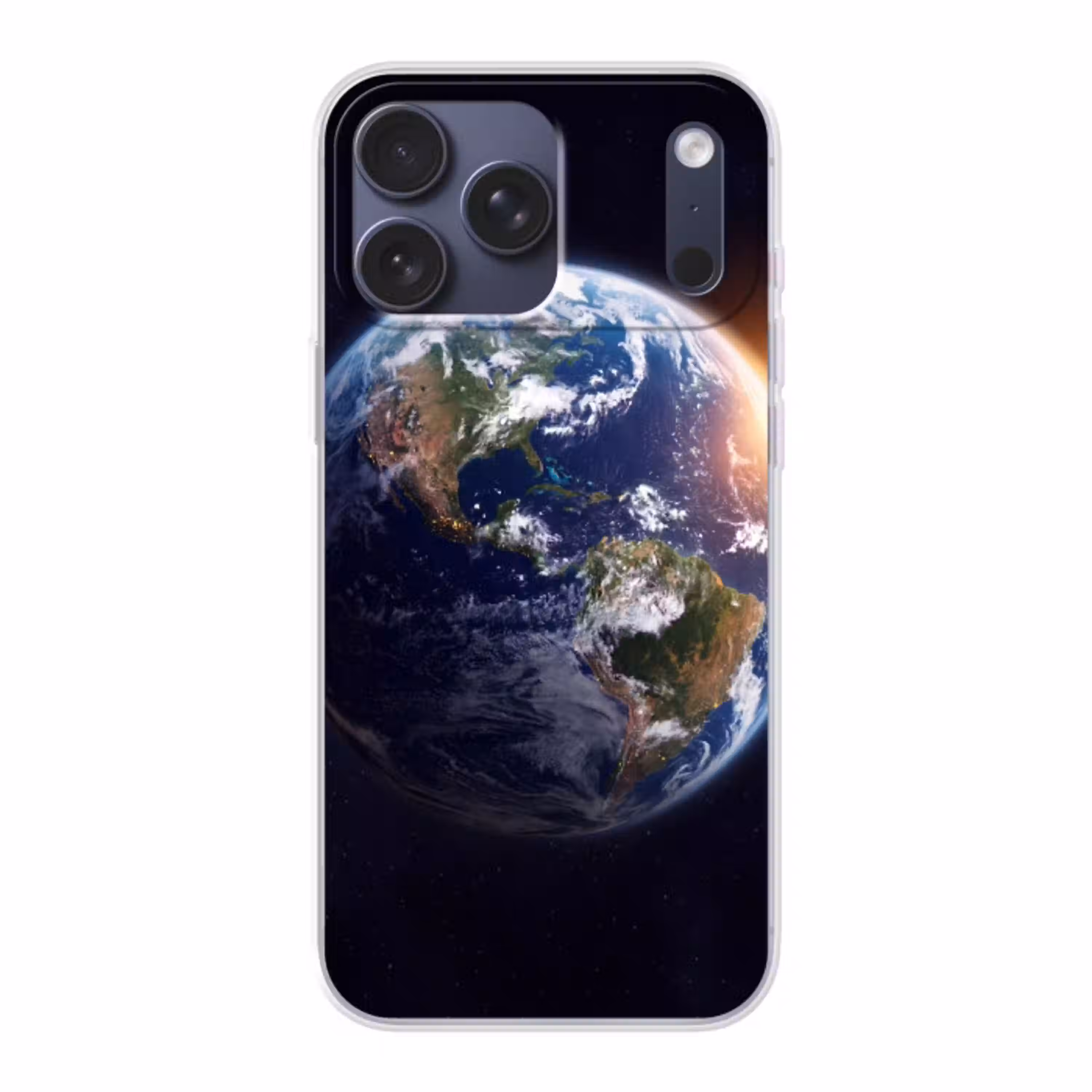 Planeet - Ruimte - Kosmos Telefoonhoesje iPhone 17 Pro Max klein -3d