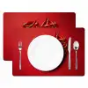 Pepers - Rood - Hart Placemat vinyl groot -zzsfeer2_Kitchenyeah-website
